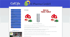 Desktop Screenshot of calcifu.de